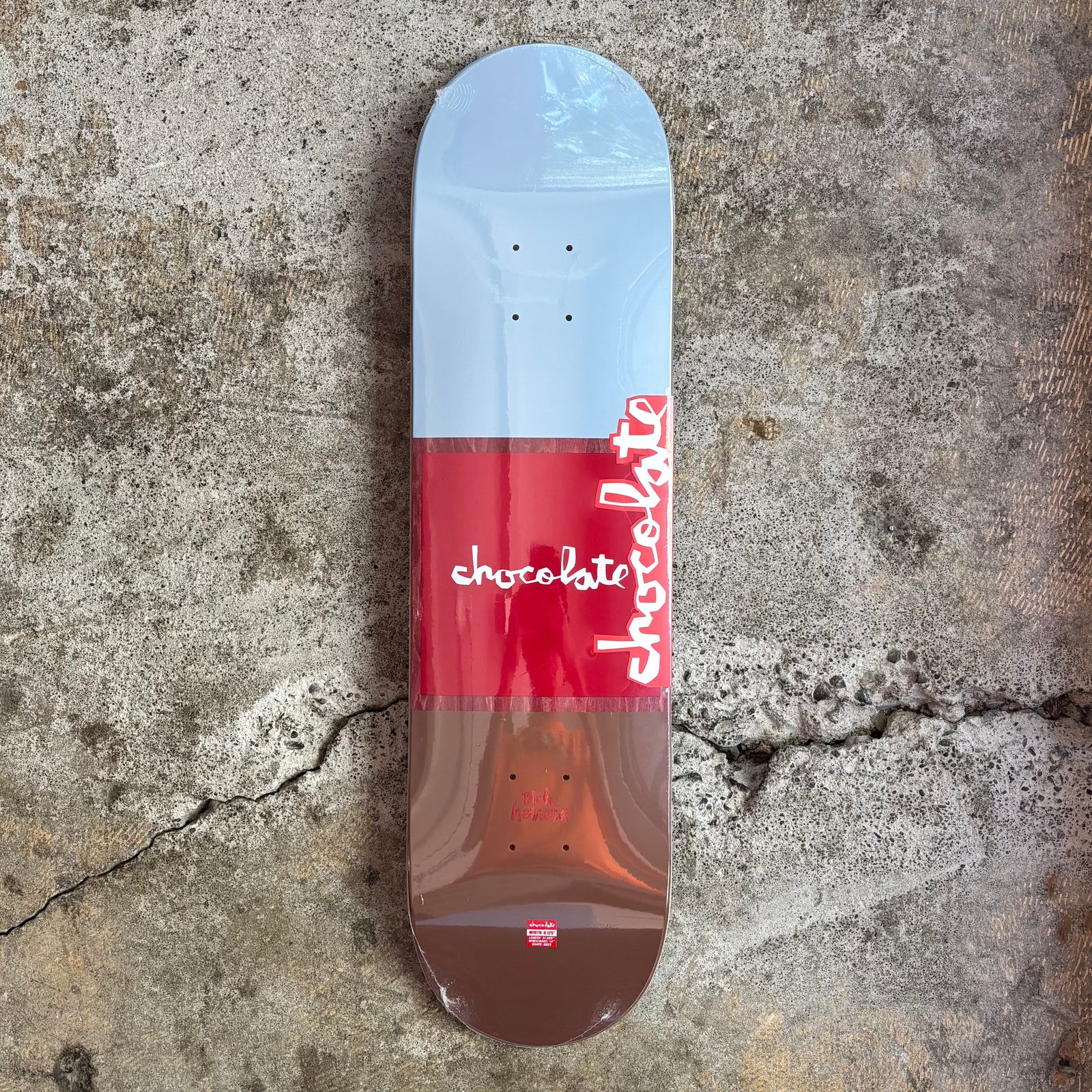  - Herrera Red Square Deck 8.125