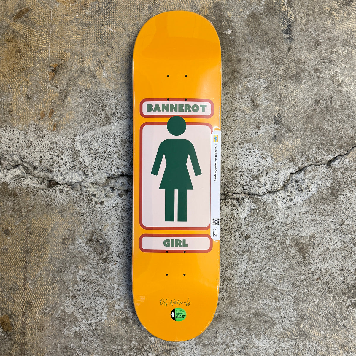 Girl Bannerot 93 Naturals Deck 8.25