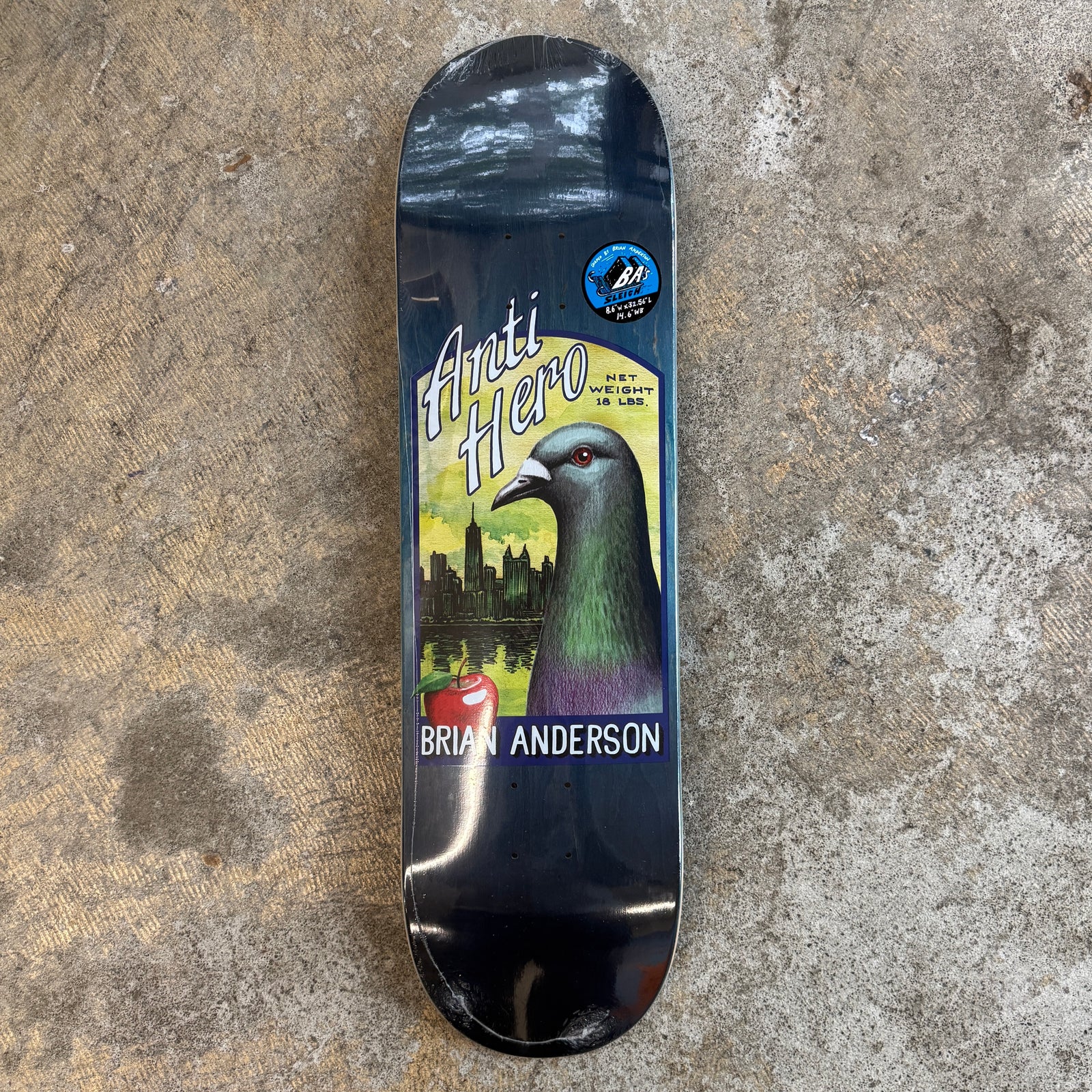 Antihero BA Homers Deck 8.62