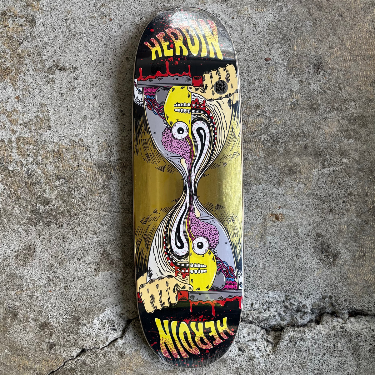 Heroin Merged Razoregg Gold Deck 9.75