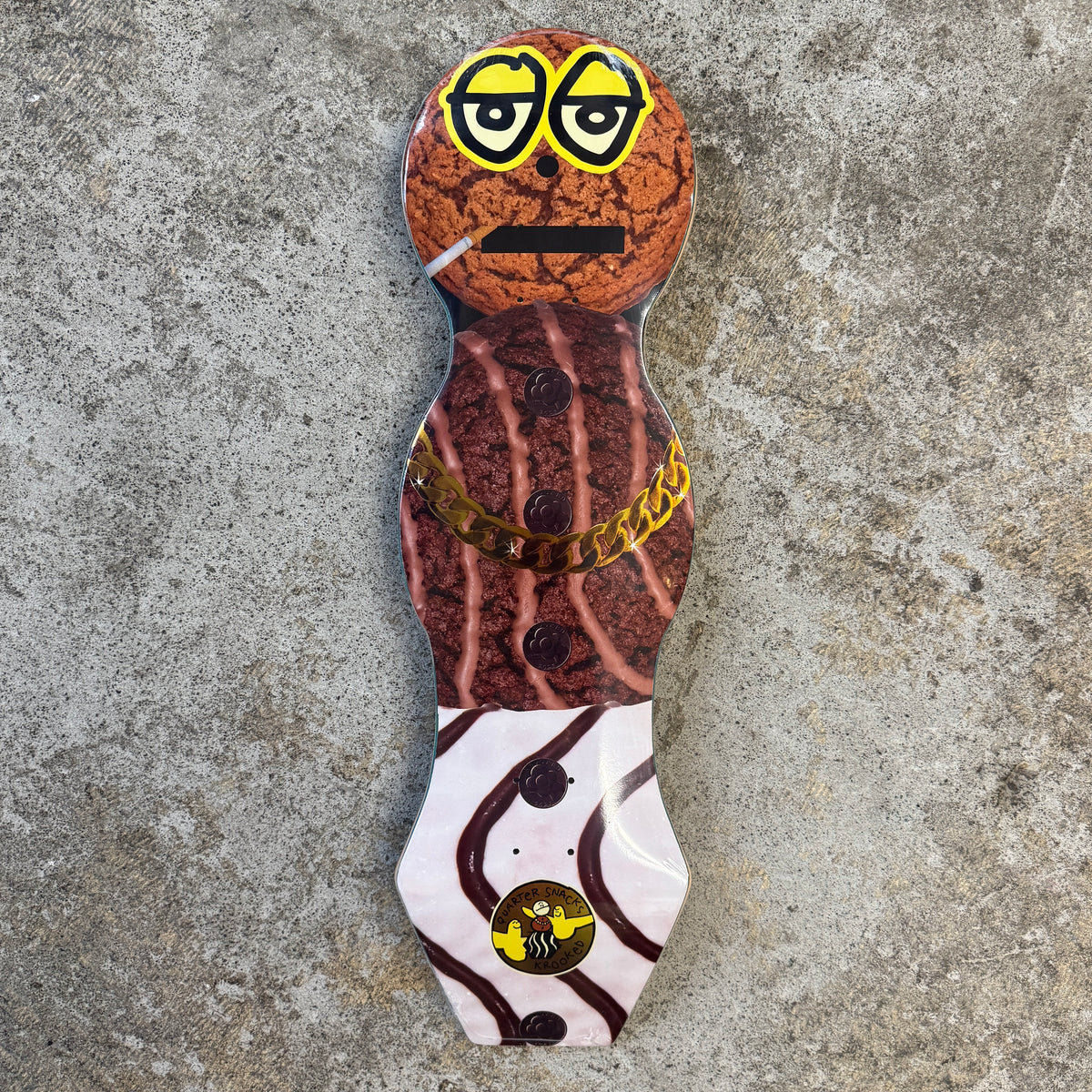 Krooked x Quartersnacks Cruiser Deck 9.0