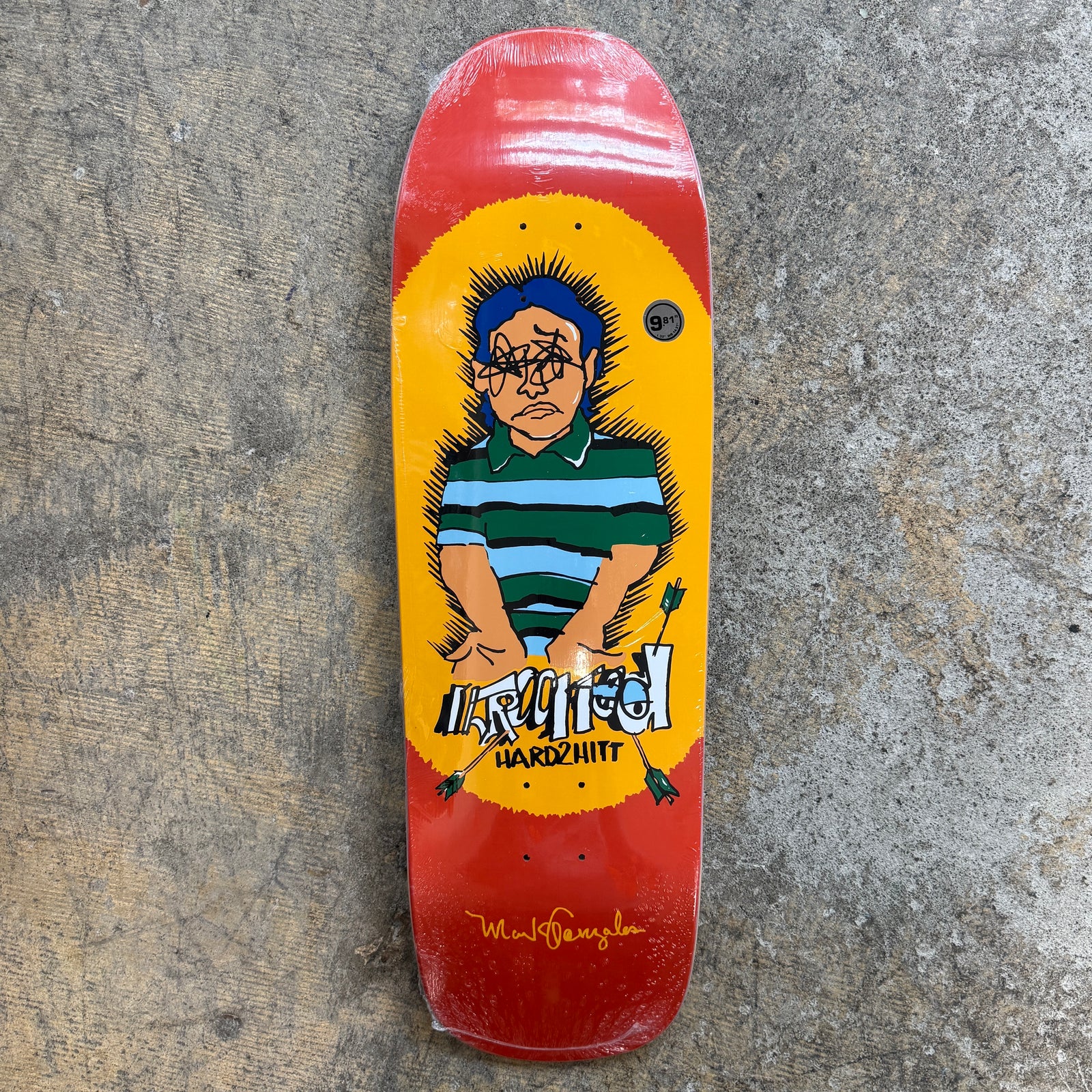 Krooked Gonz Hard2hitt Deck 9.81