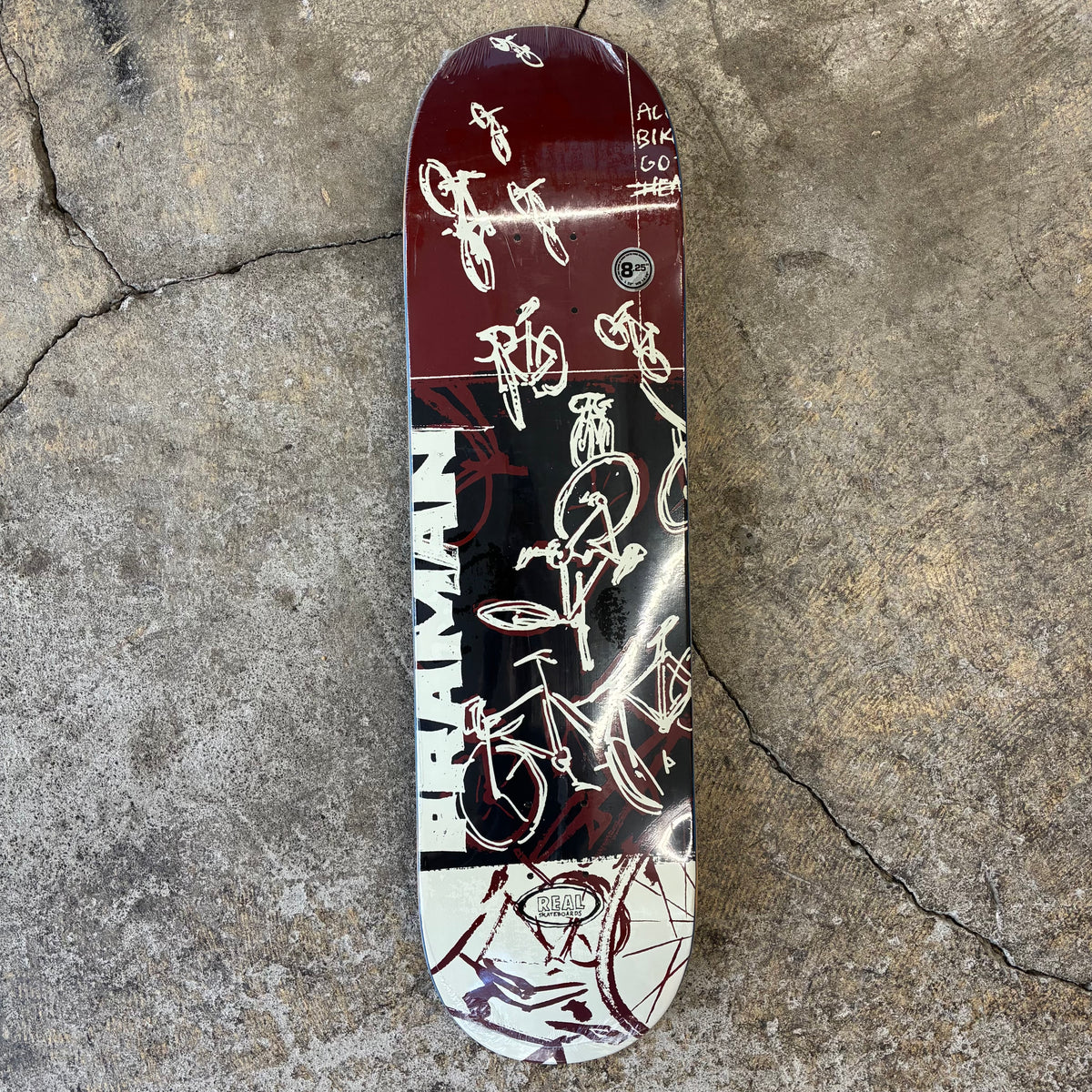 Real Praman Bike Purge Deck 8.25