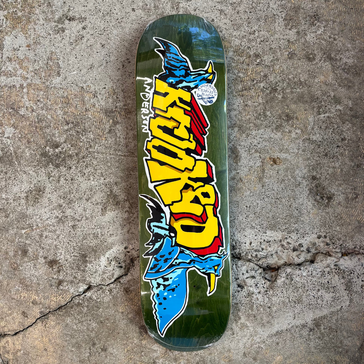 Manderson Raptors Deck 8.38