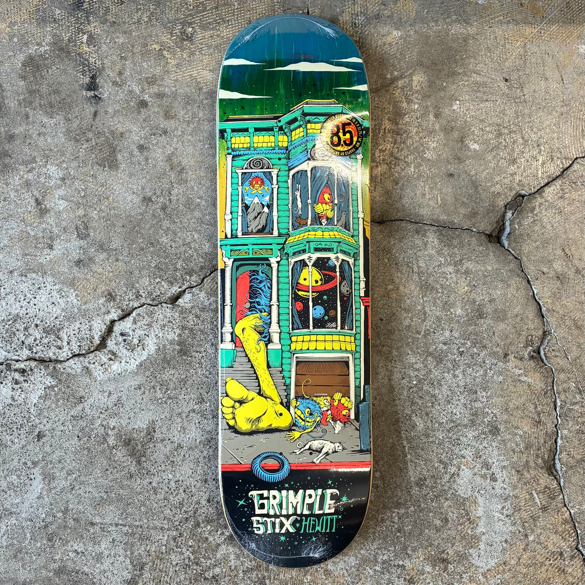 Antihero Hewitt Victorian Deck 8.5