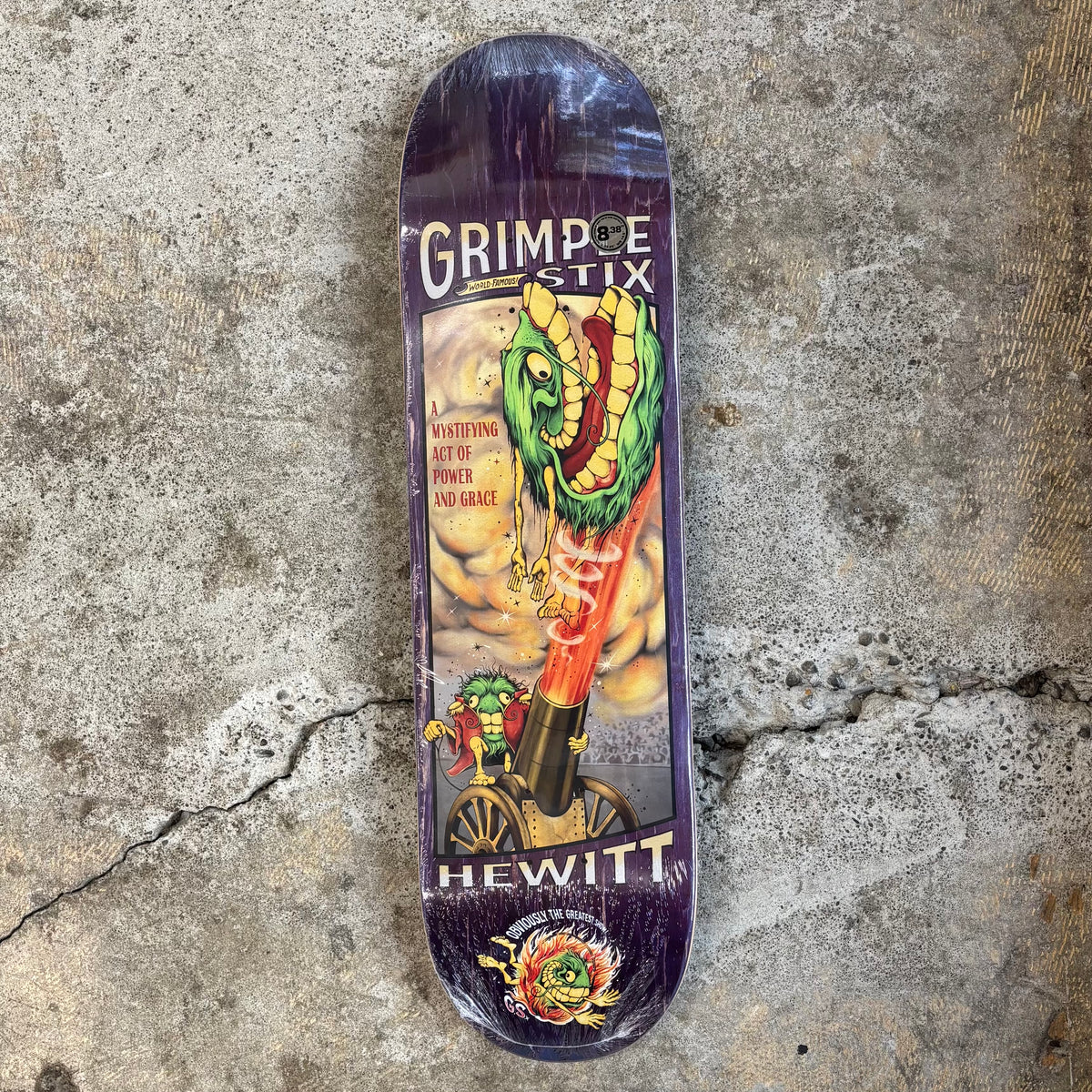 Hewitt Grimple Obviously Deck 8.38