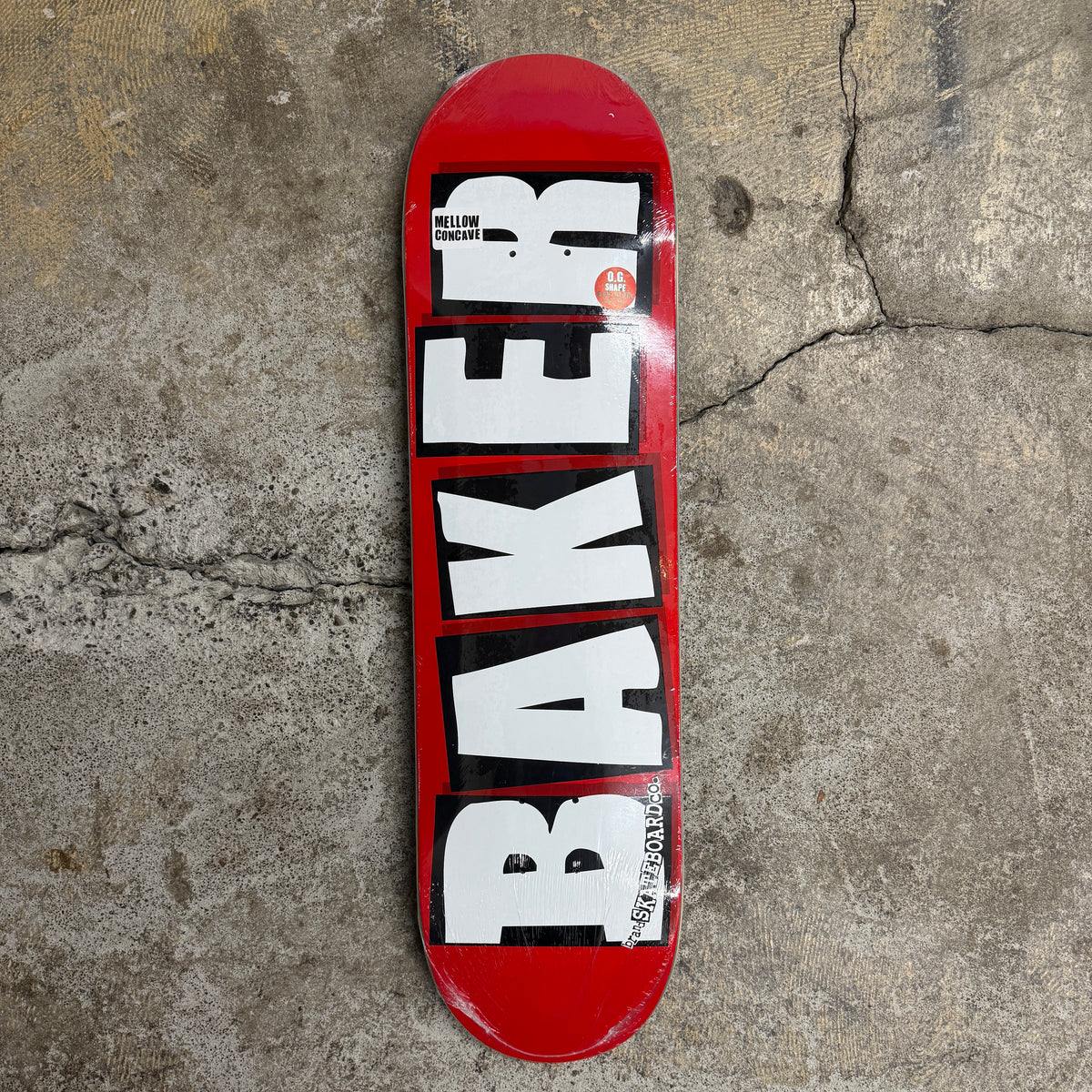 Brand Logo Deck (Red/White)