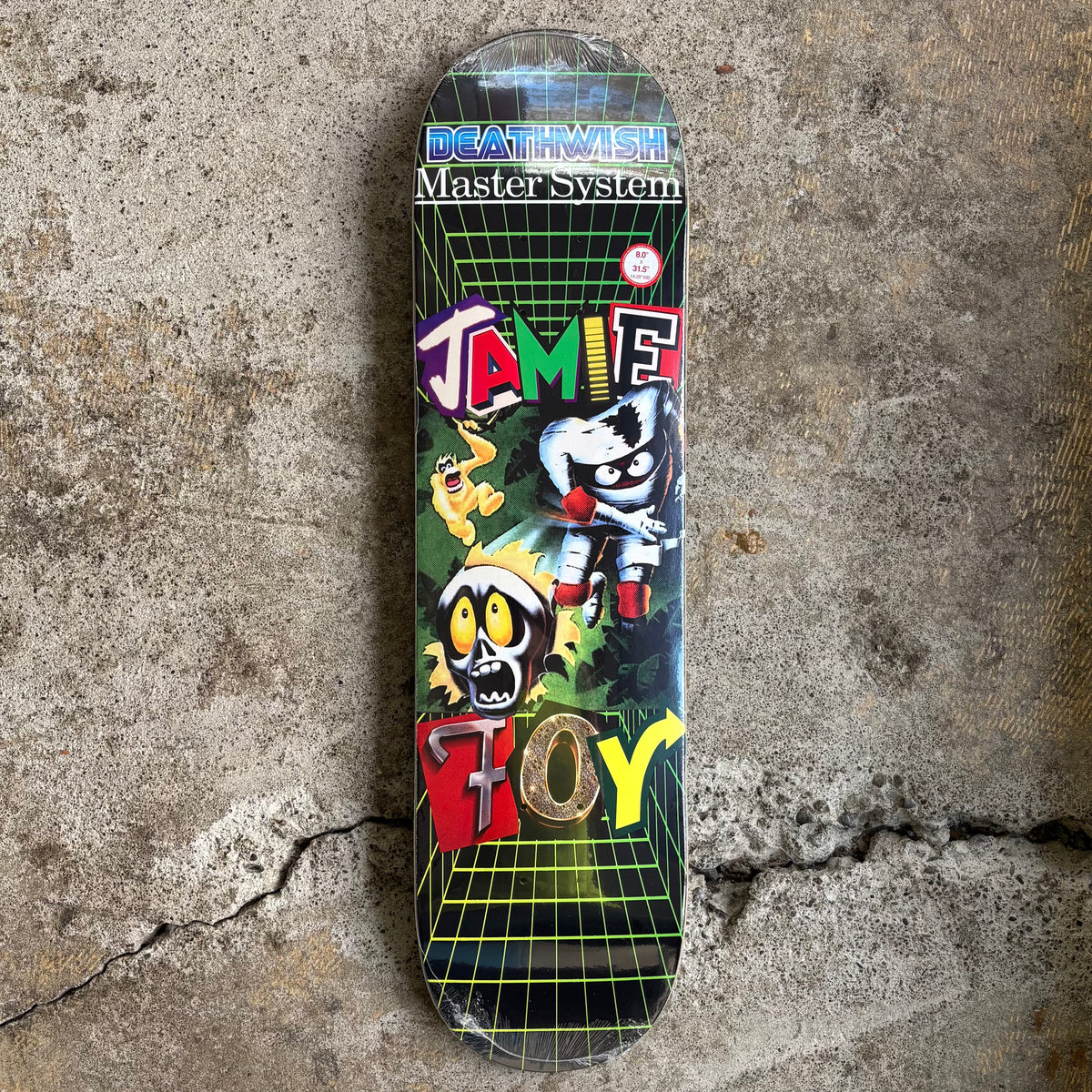 Deathwish Jamie Foy Decap Deck 8.0