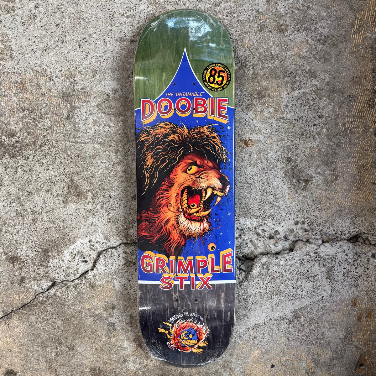 Doobie Grimple Obviously Deck 8.5
