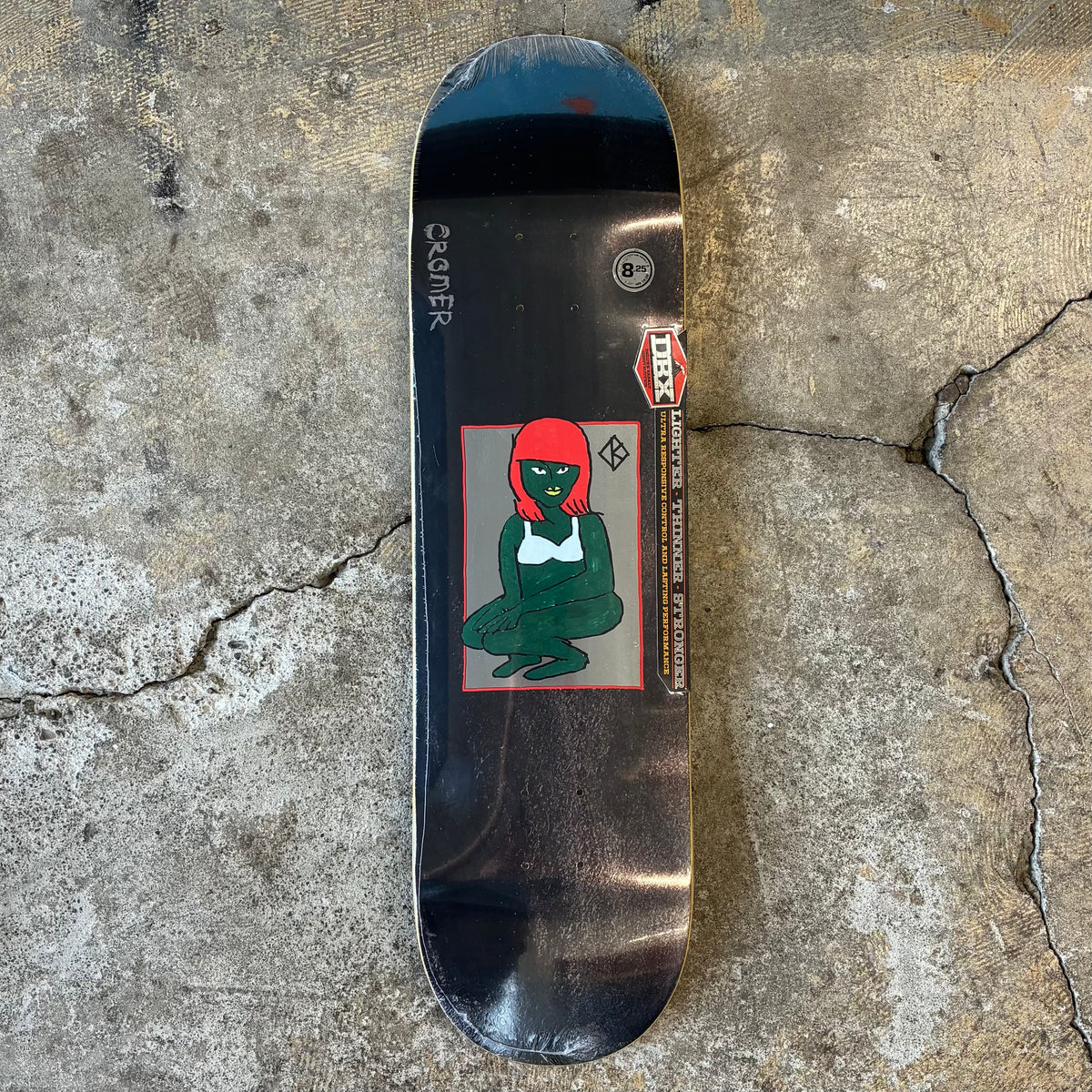  - Krooked Cromer Green Lady DBX Deck 8.25