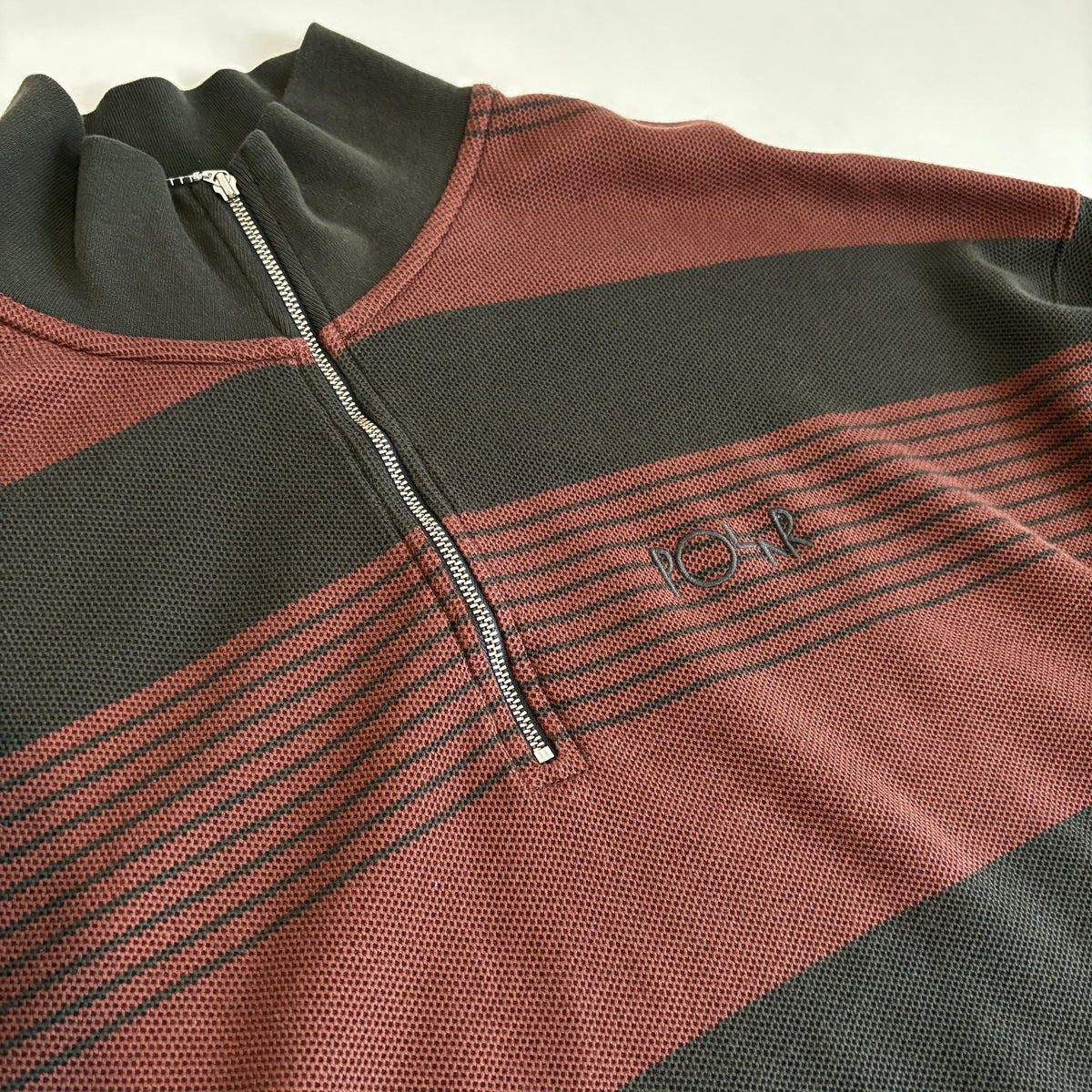 Surf Half Zip Sweater (Dirty Black/Brownstone)