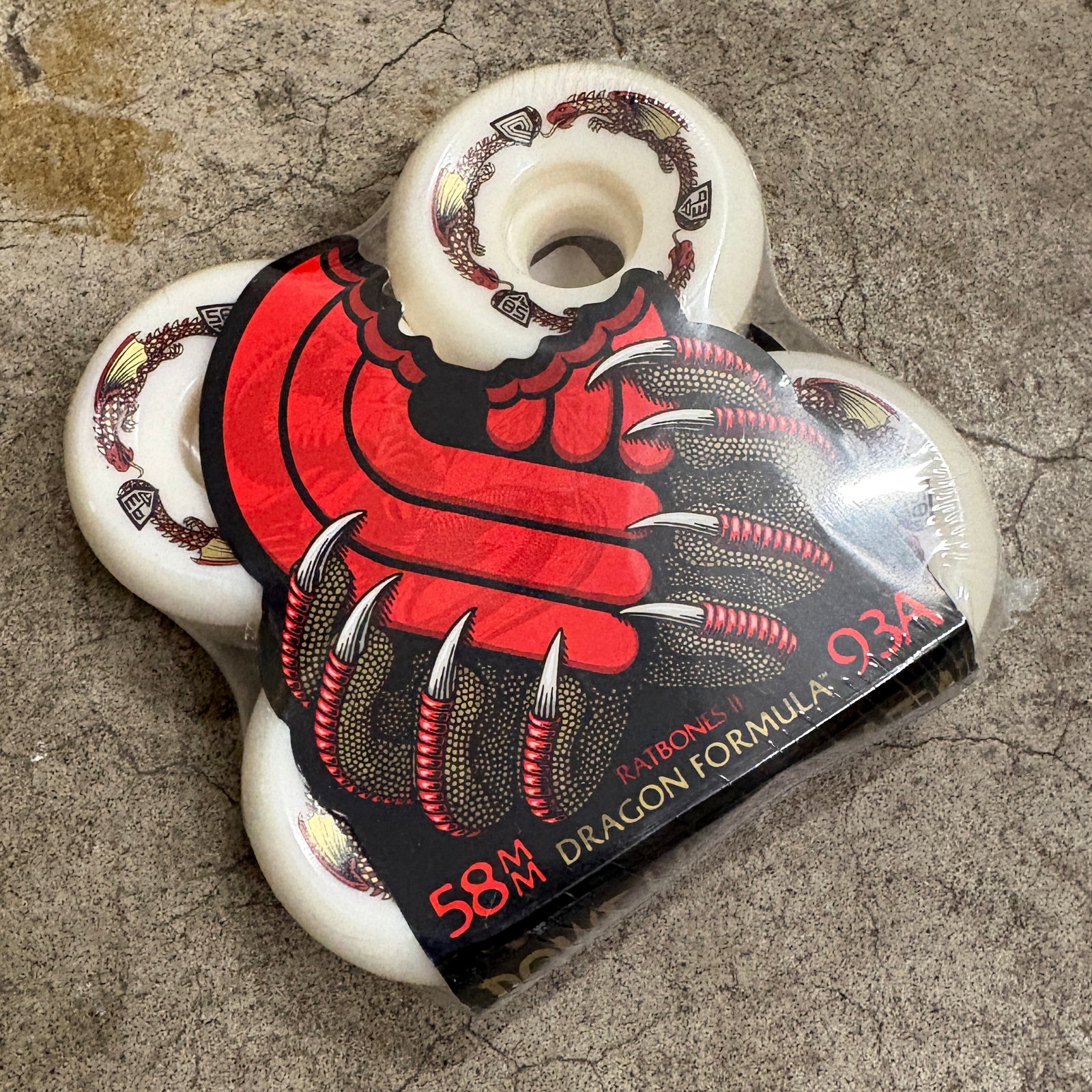  - Bones Dragon 56-60mm 93A Wheels