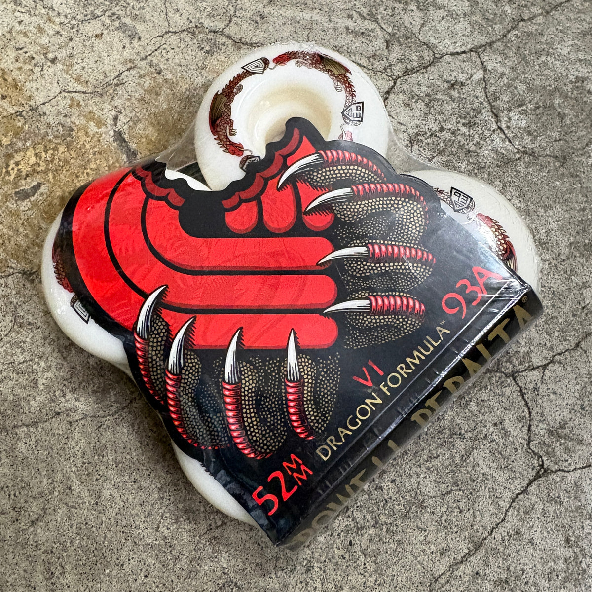  - Bones Dragon 52-55mm 93A Wheels