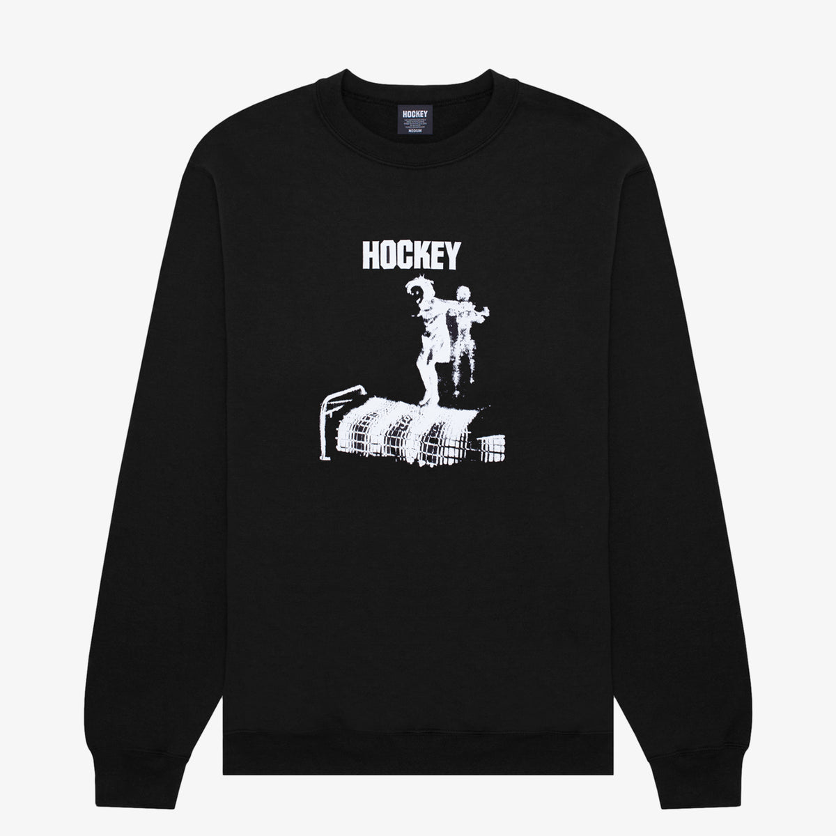 Hockey Jump Crewneck (Black)