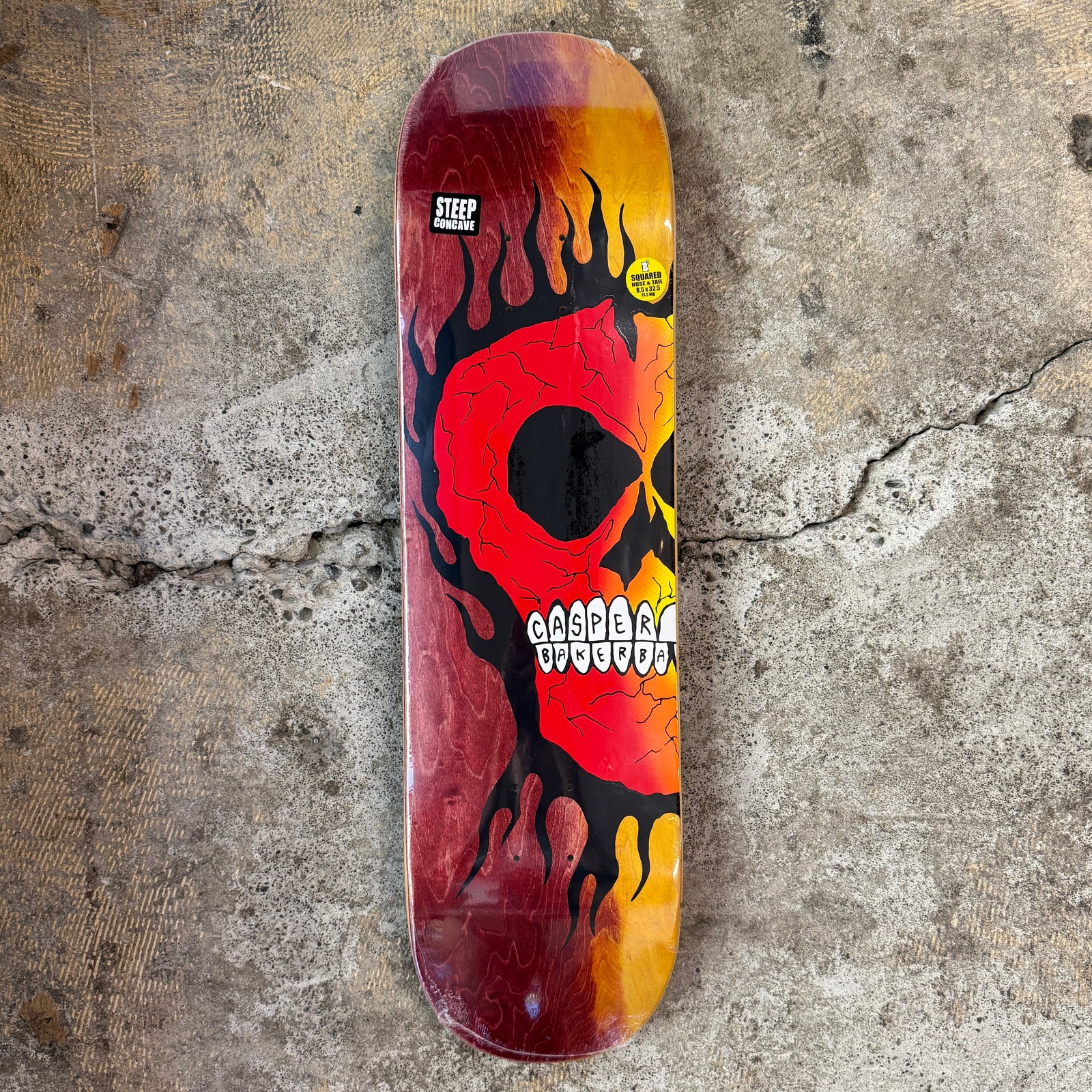  - CB Rasta Skull Deck B2 8.5