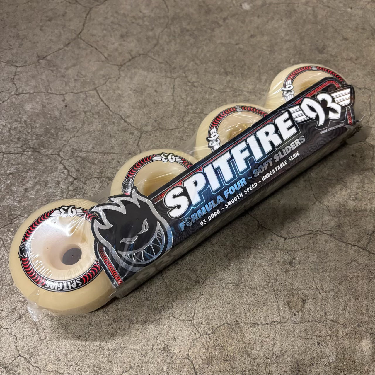 SPITFIRE 93 DURO ソフトスライダー Spitfire Formula Four - Radial Soft Sliders - 58mm 93 duro