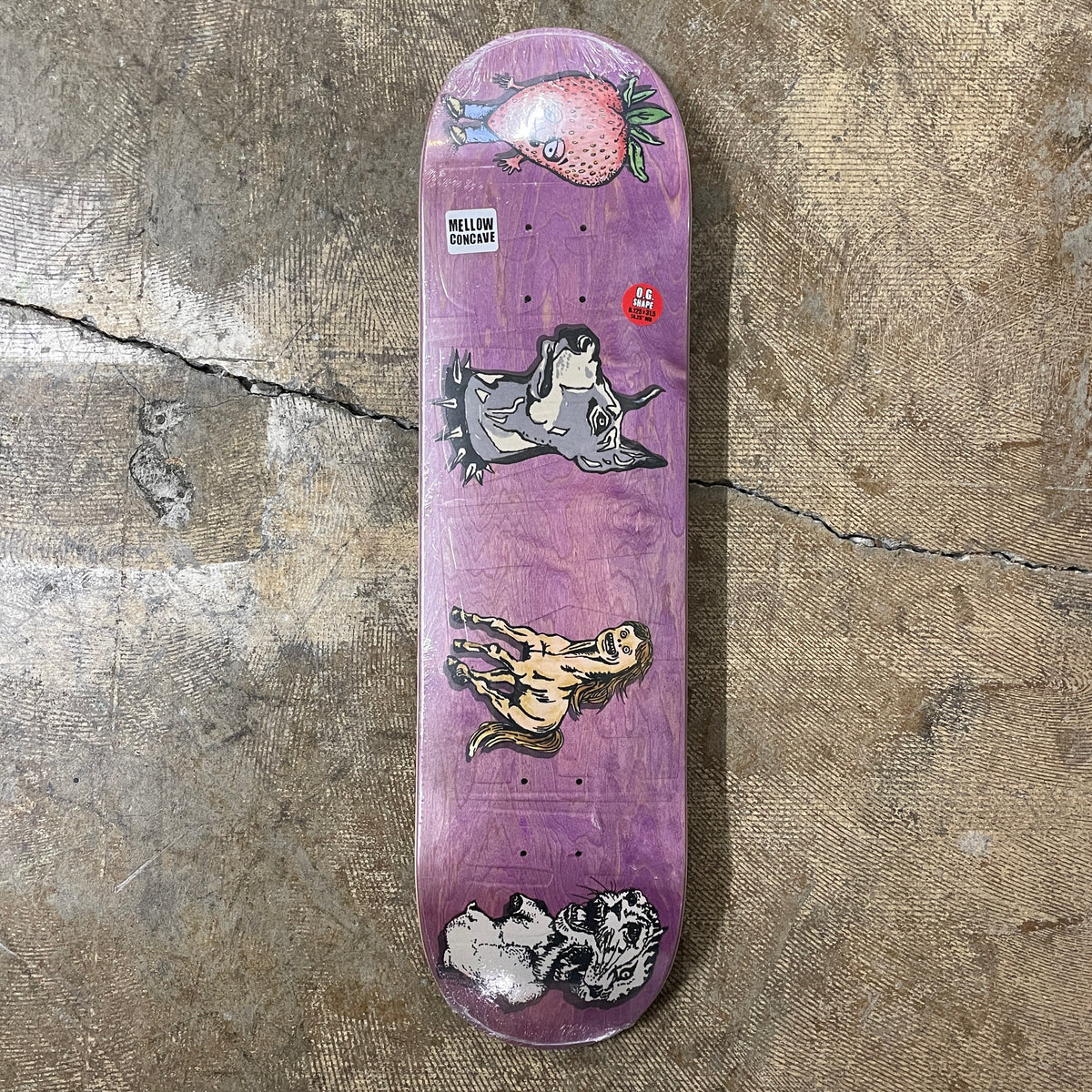 Rowan Zilla Dimensions Deck 8.125