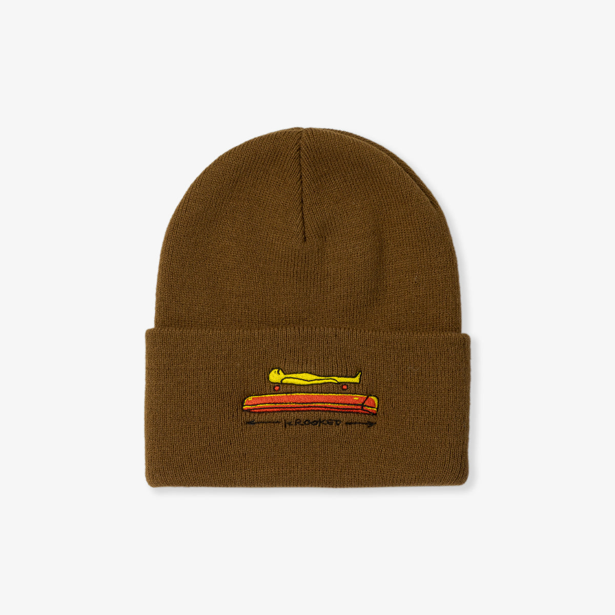 Koffin Cuff Beanie (Brown)