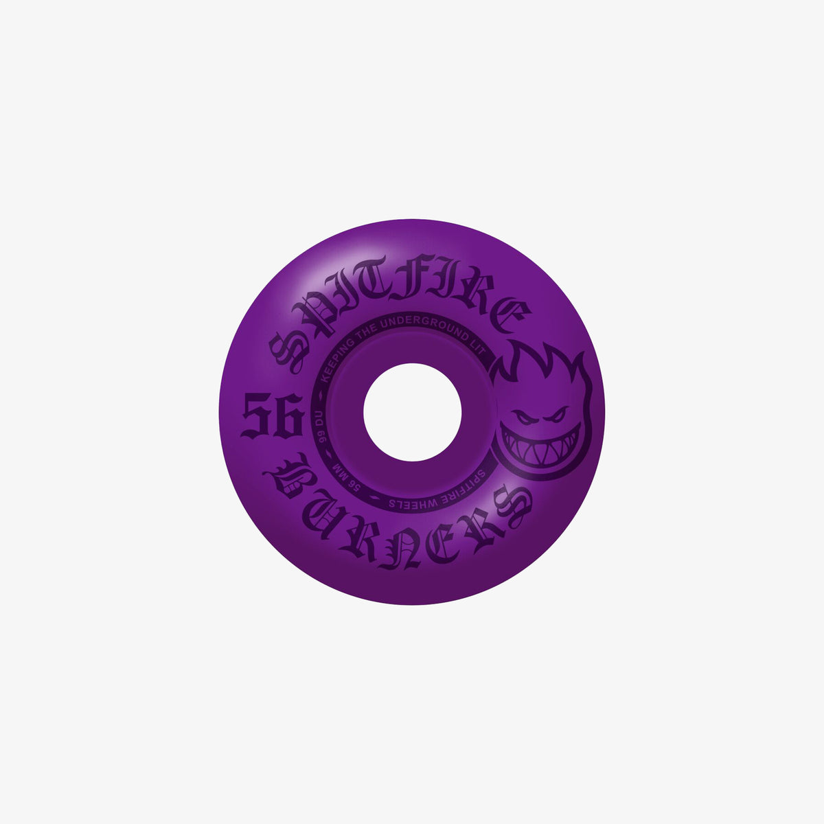 Spitfire Burner Wheel 56mm (Purple Dipped)