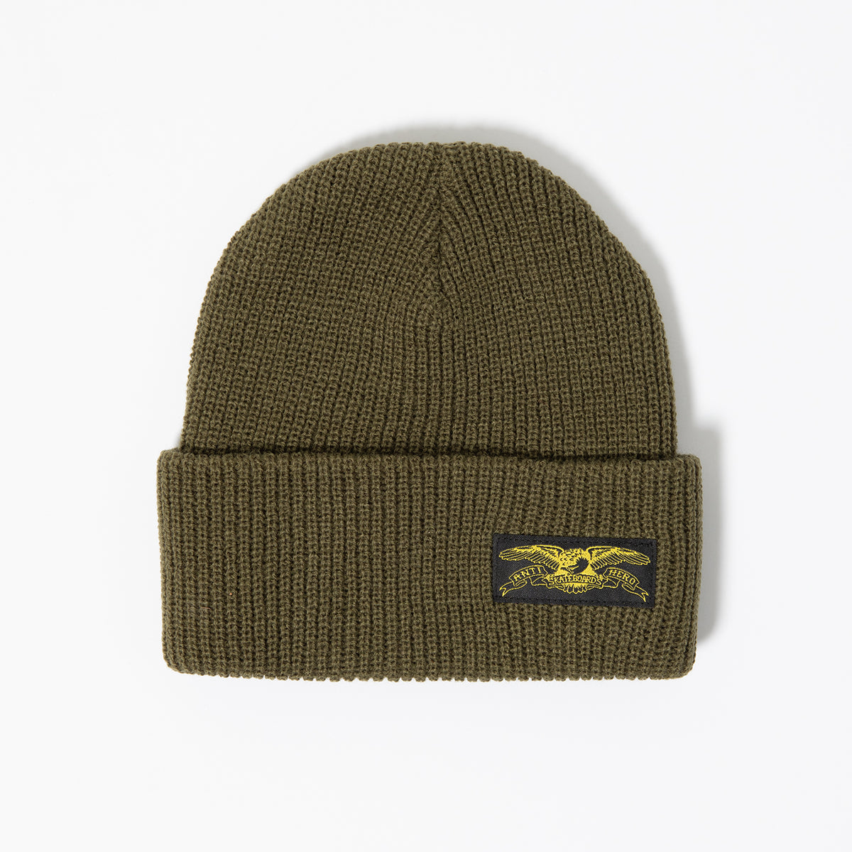 Stock Eagle Label Beanie (Olive)