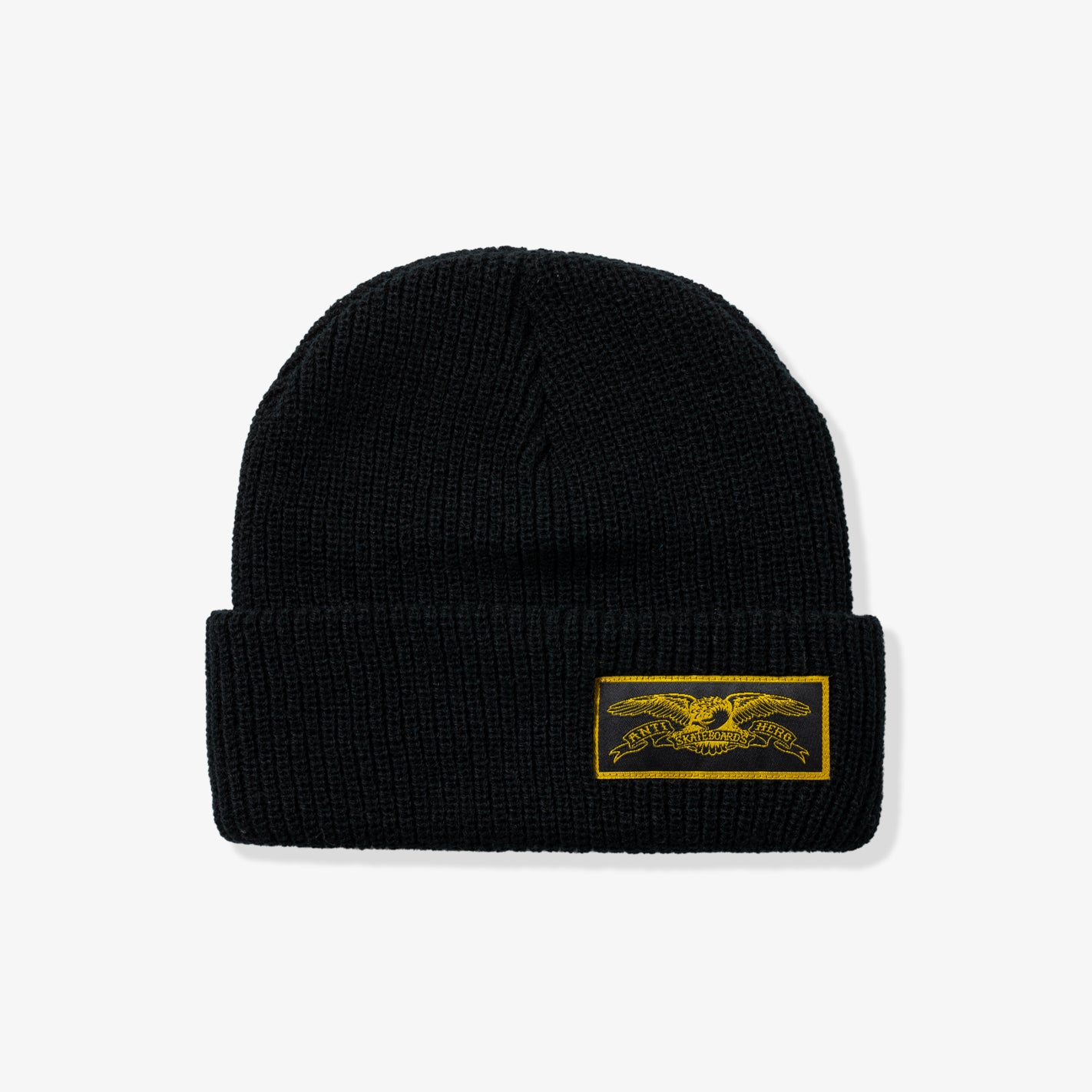  - Stock Eagle Label Beanie (Black)