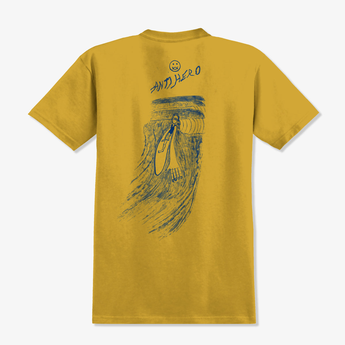 Antihero Expressions Sun Tee (Mustard)