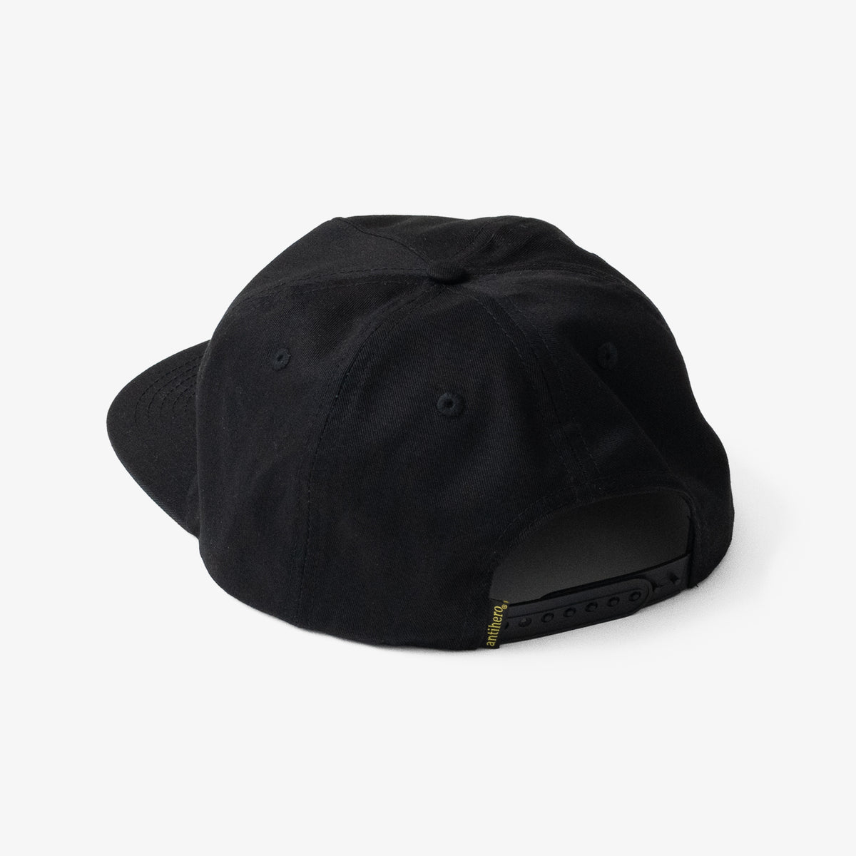 Antihero Basic Eagle Snapback (Black/Gold)
