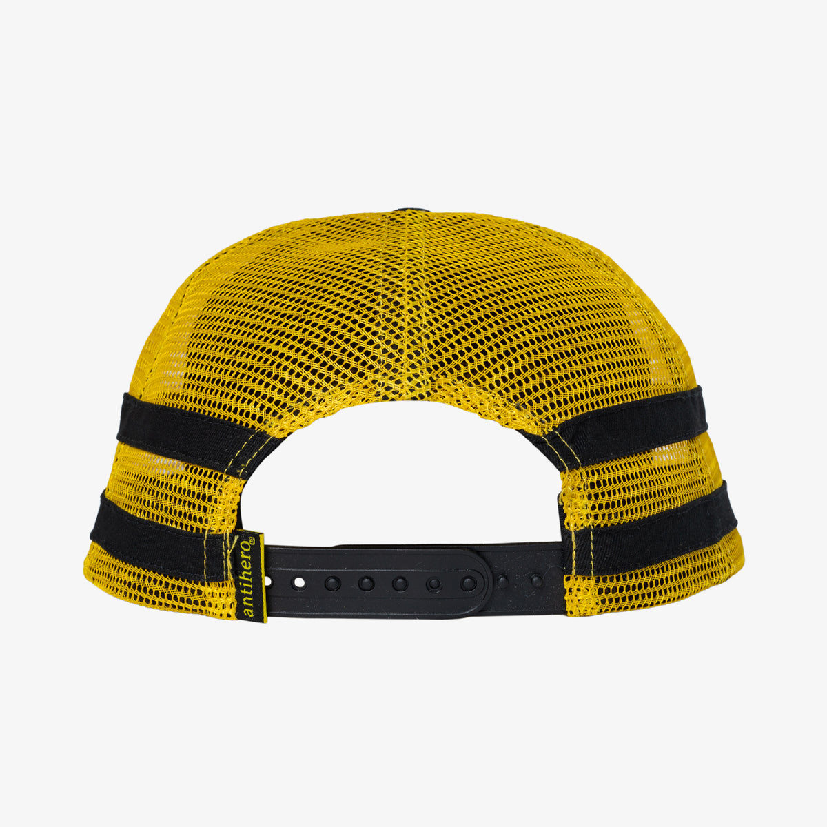Antihero Basic Eagle Snapback (Black/Yellow)