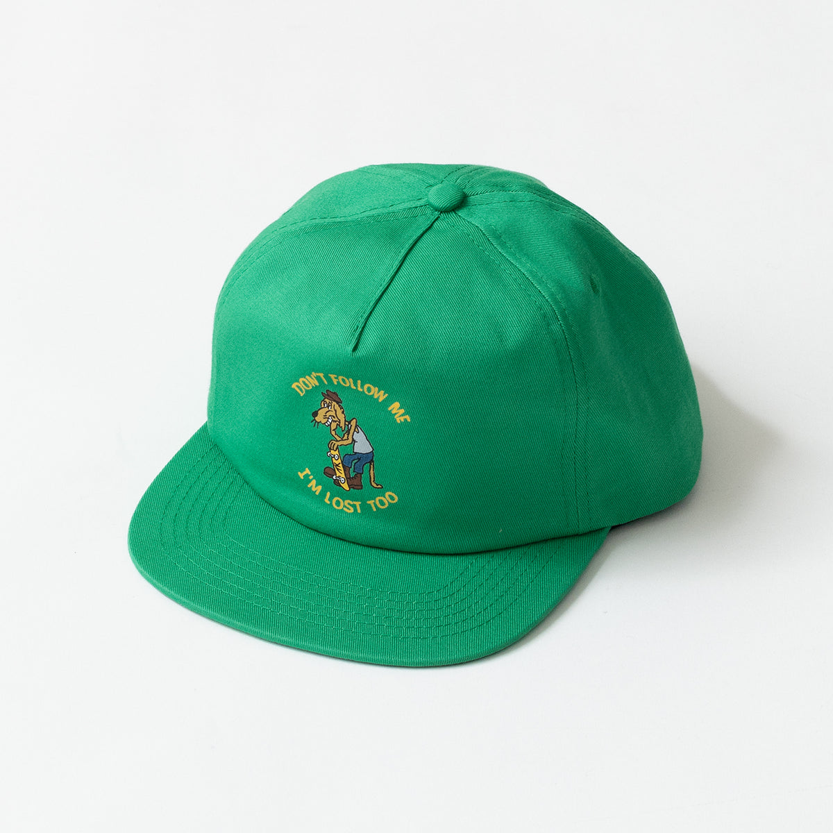  - AntiHero Im Lost Too Snapback Hat (Green)