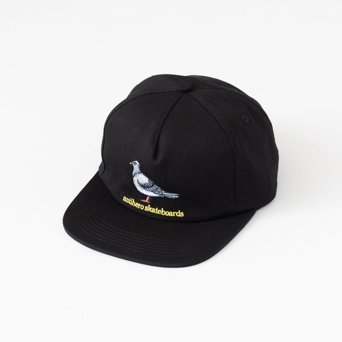 Lil Pigeon Snapback (Black/Yellow)