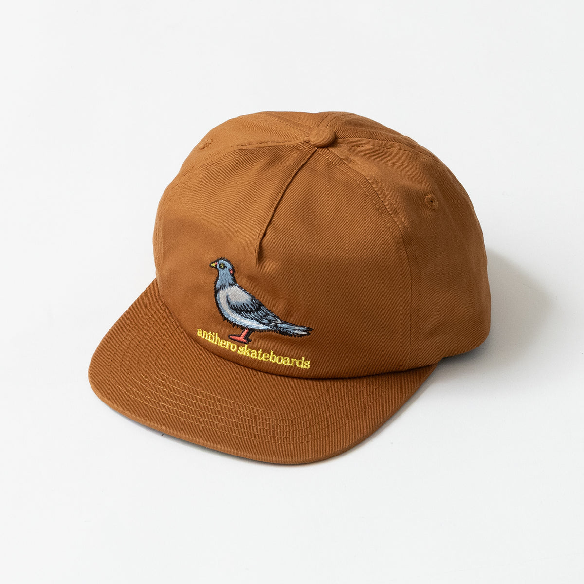  - Antihero Lil Pigeon Snapback (Brown/Yellow)