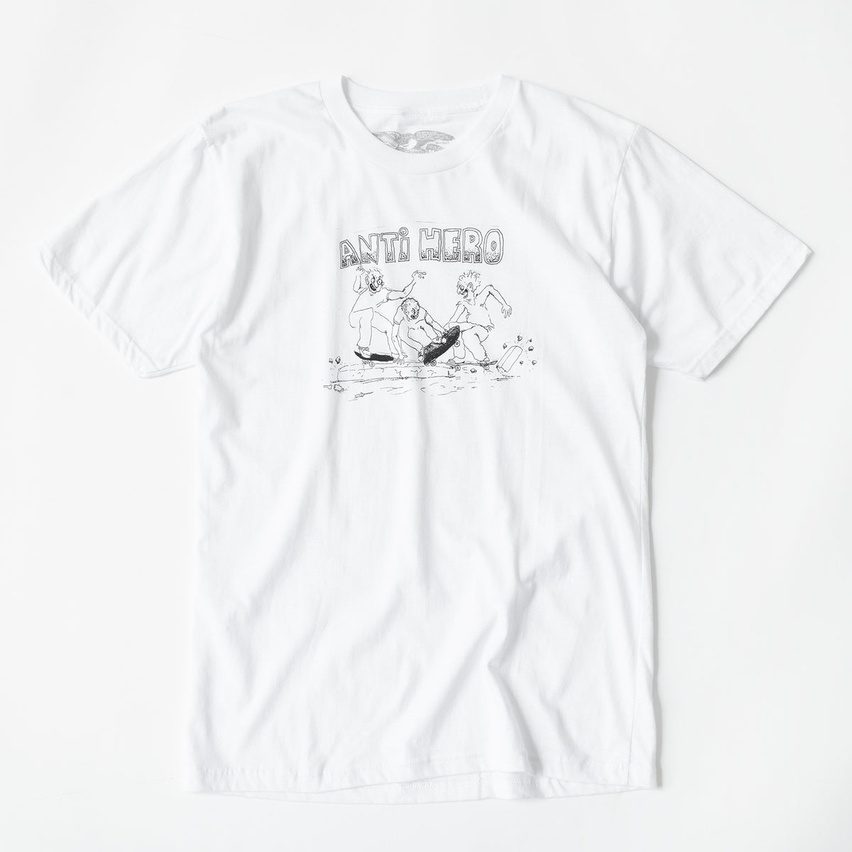  - Antihero Curb Pit Tee (White/Black)