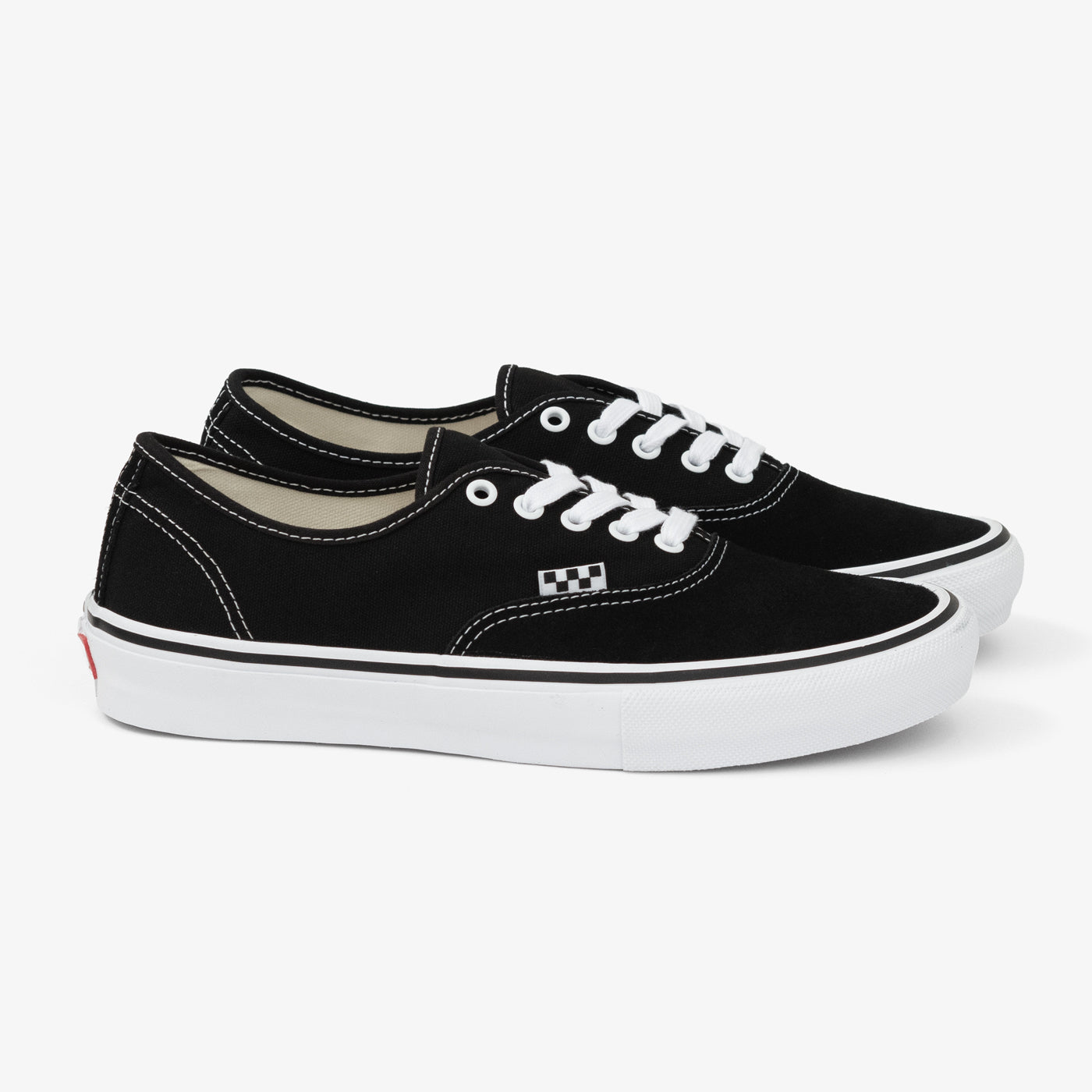 Vans Skate Authentic (Black/White) - 510 Skateboarding
