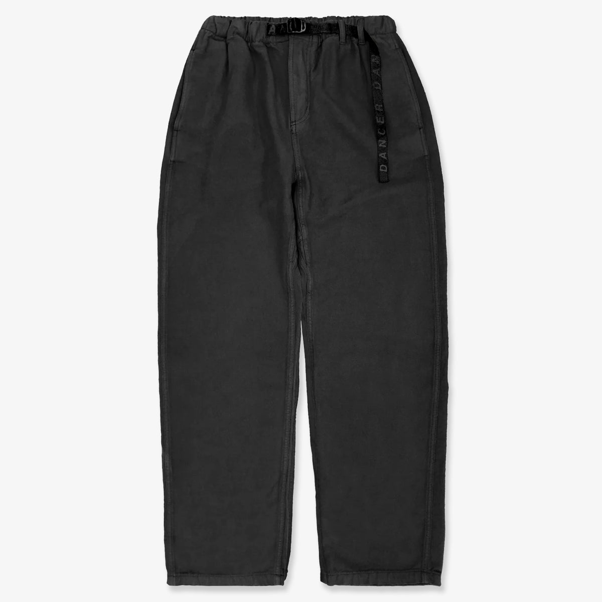 Oblique Belted Pants (Black)