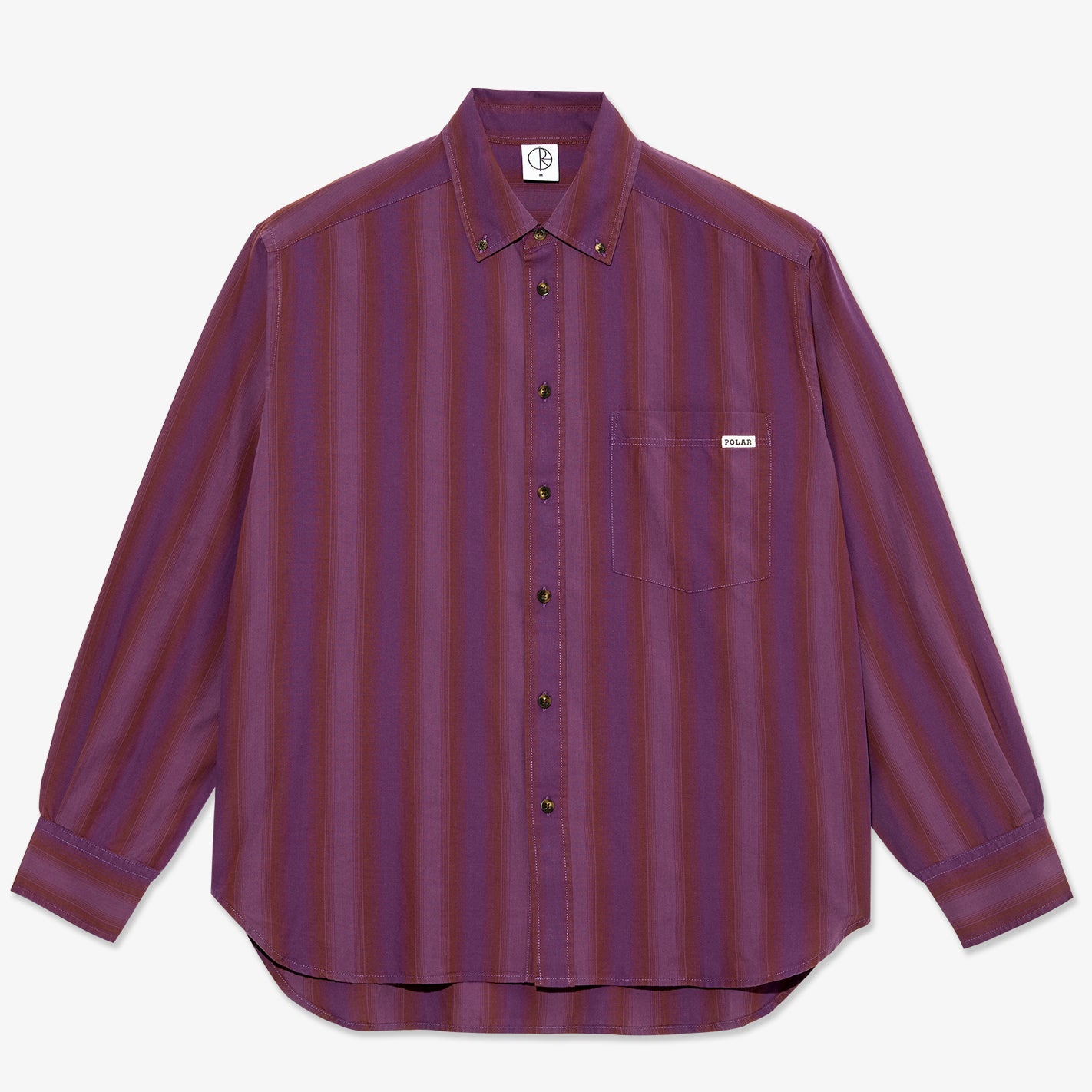  - Ben LS Shirt (Purple Stripe)