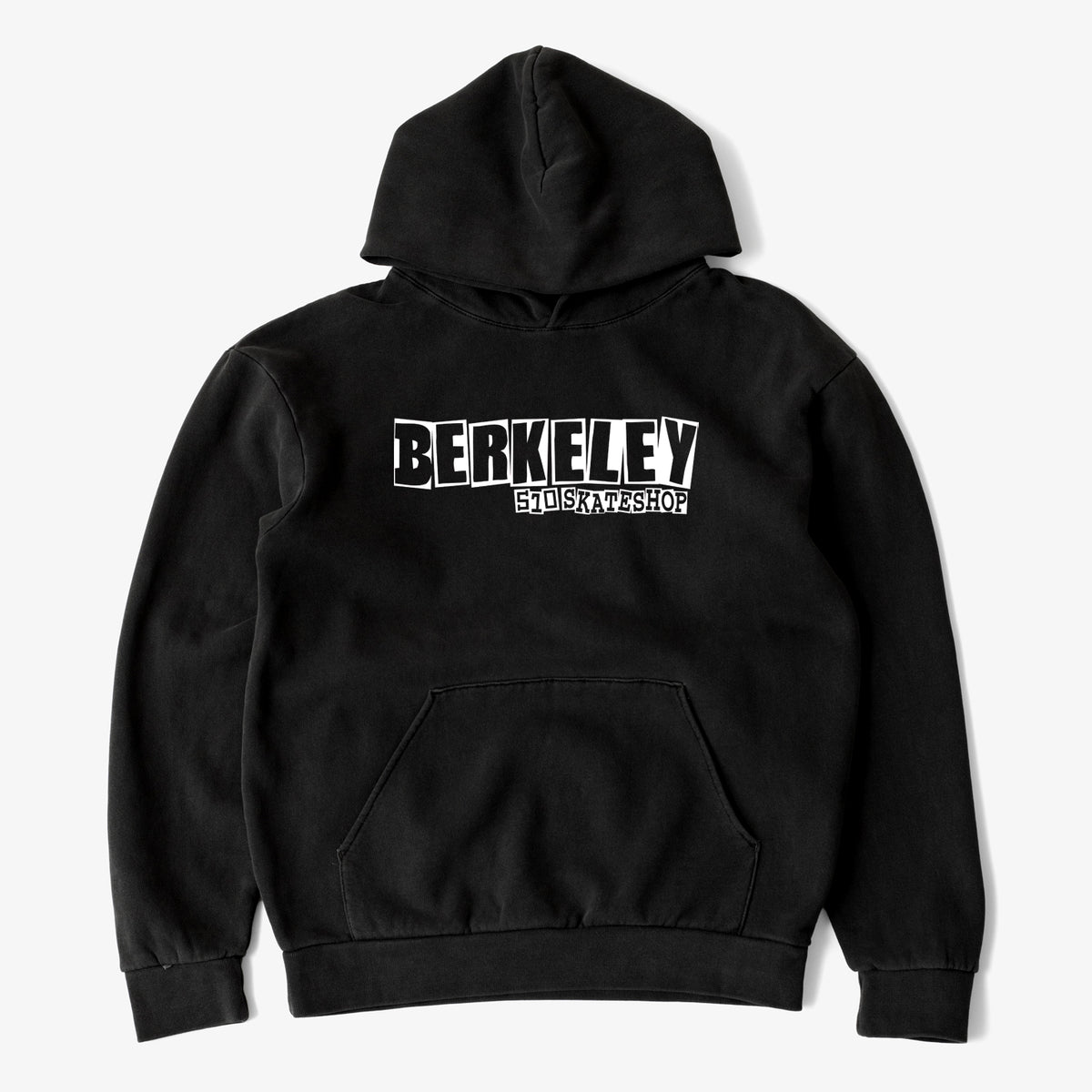 Berkeley 12.5 oz Hoodie (Black)