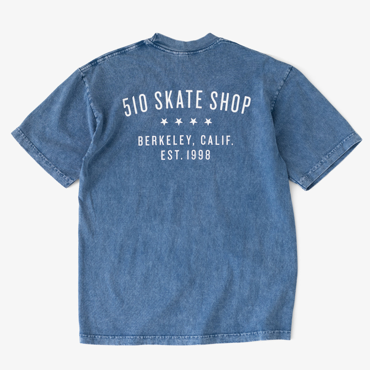 Vintage Label (Mineral Wash Blue)