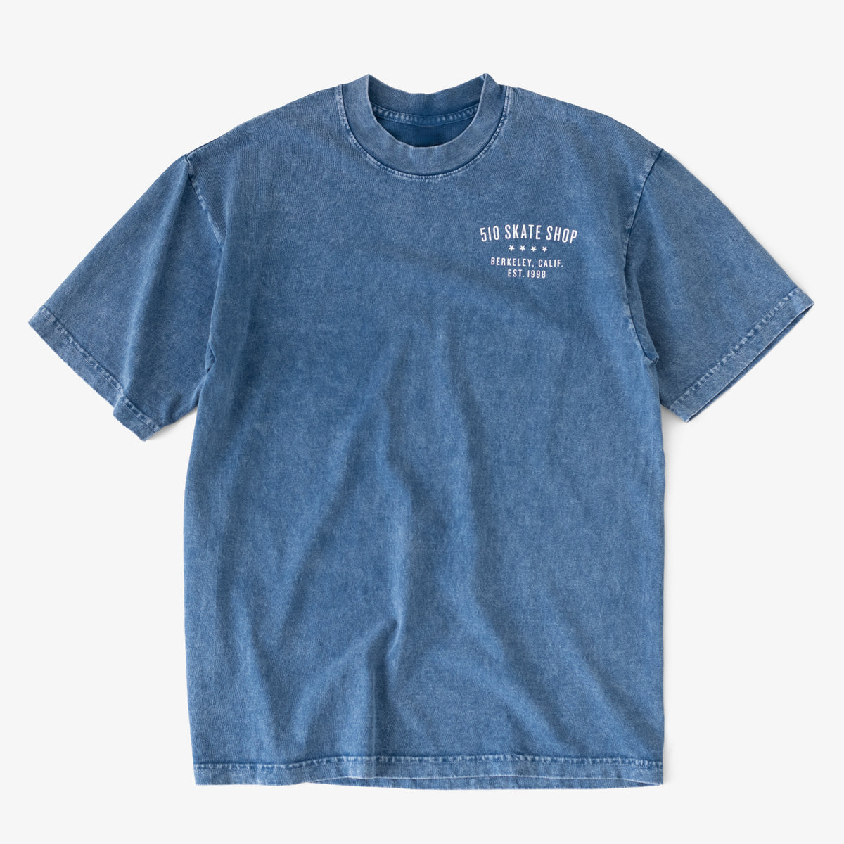 Vintage Label (Mineral Wash Blue)