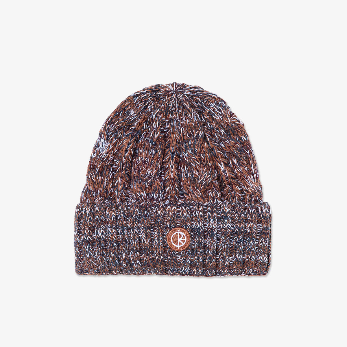 Braid Beanie (Rust)