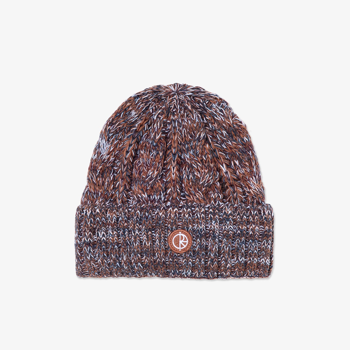  - Braid Beanie (Rust)