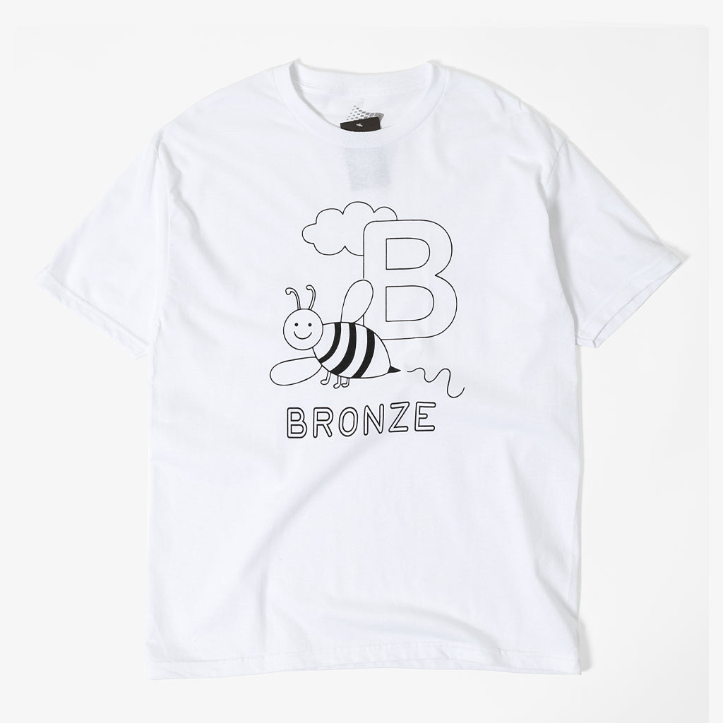 B Is For Bronze Tee (White)