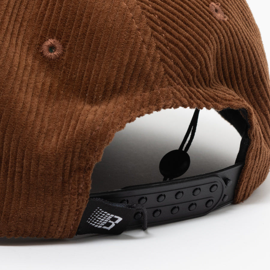 Sports Cord Hat (Brown)