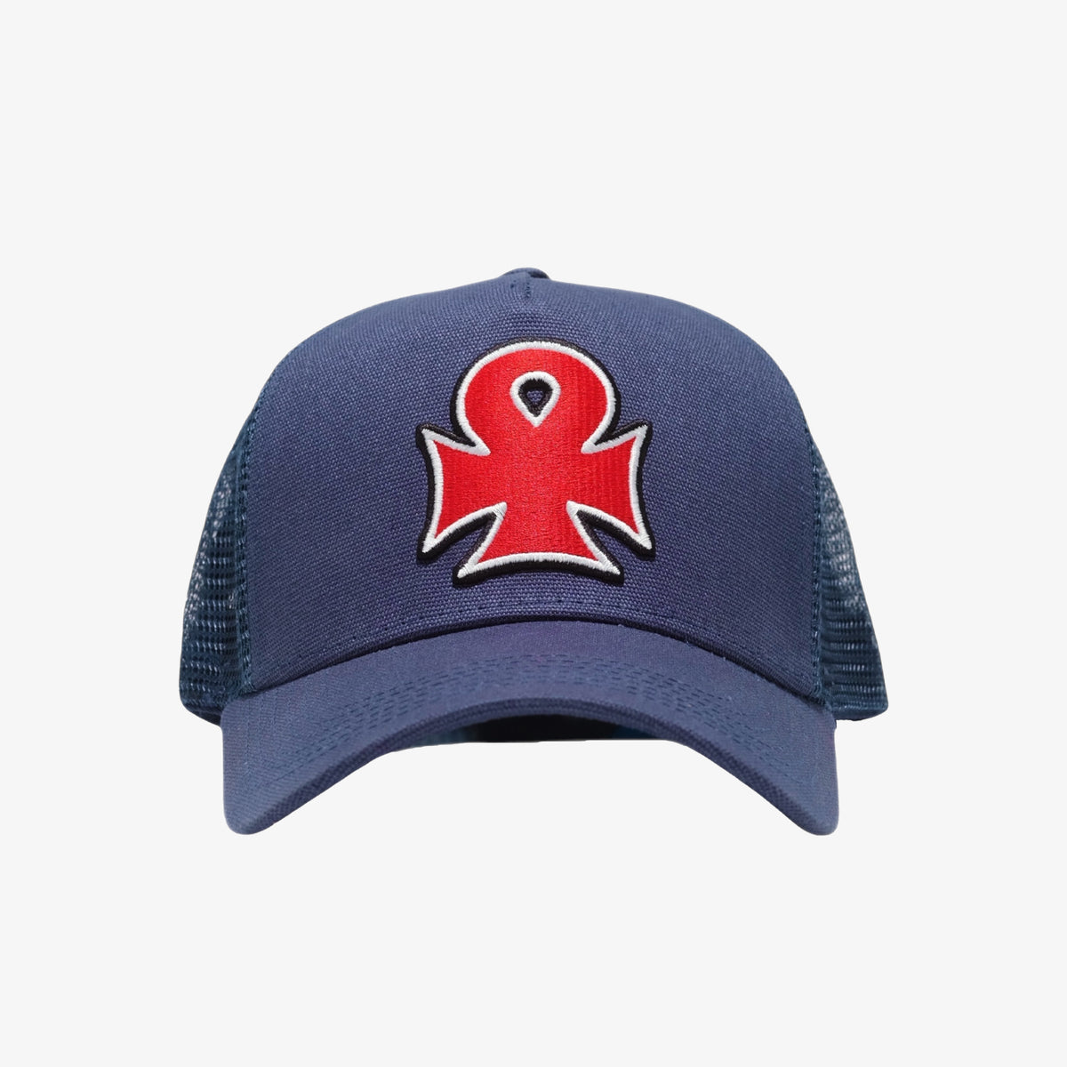 Iron Ankh Hat (Navy)