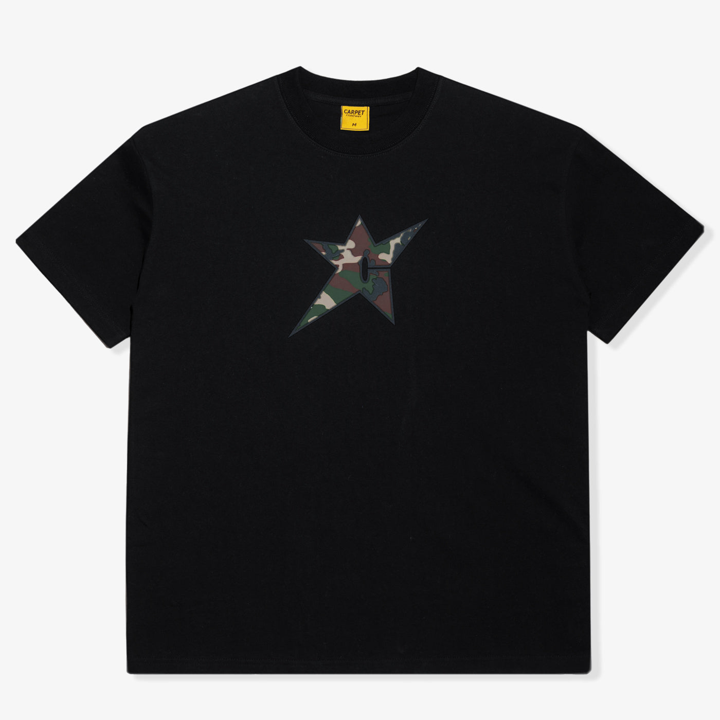 C-Star Tee Camo (Black) - 510 Skateboarding