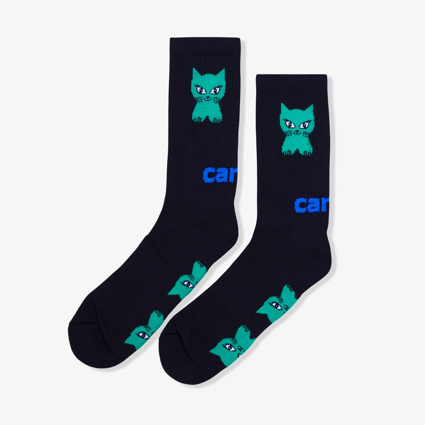  - Cat Socks (Black)