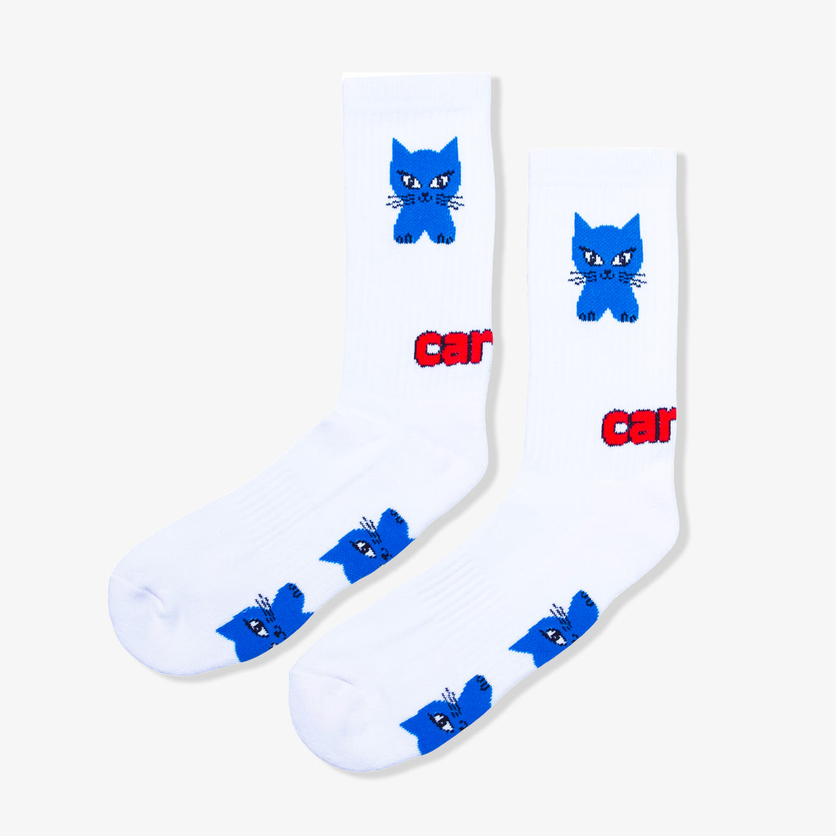 Cat Socks (White)