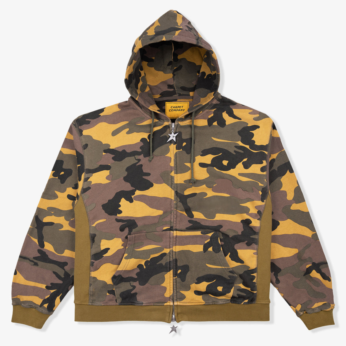 Carpet C-Star Double Zip Hoodie (Camo)