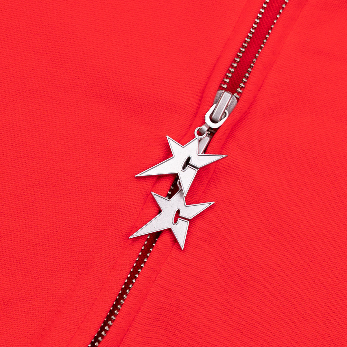 Carpet C-Star Double Zip Hoodie (Red)