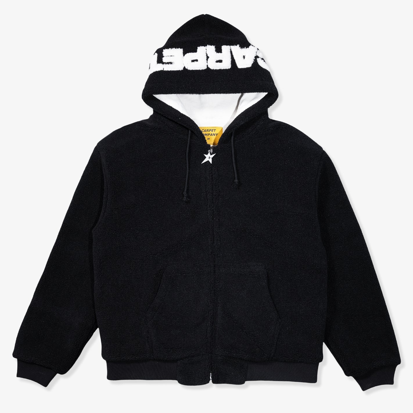 Carpet company パーカー Carpet Plaid Fleece Jacket (Black) - 510 Skateboarding