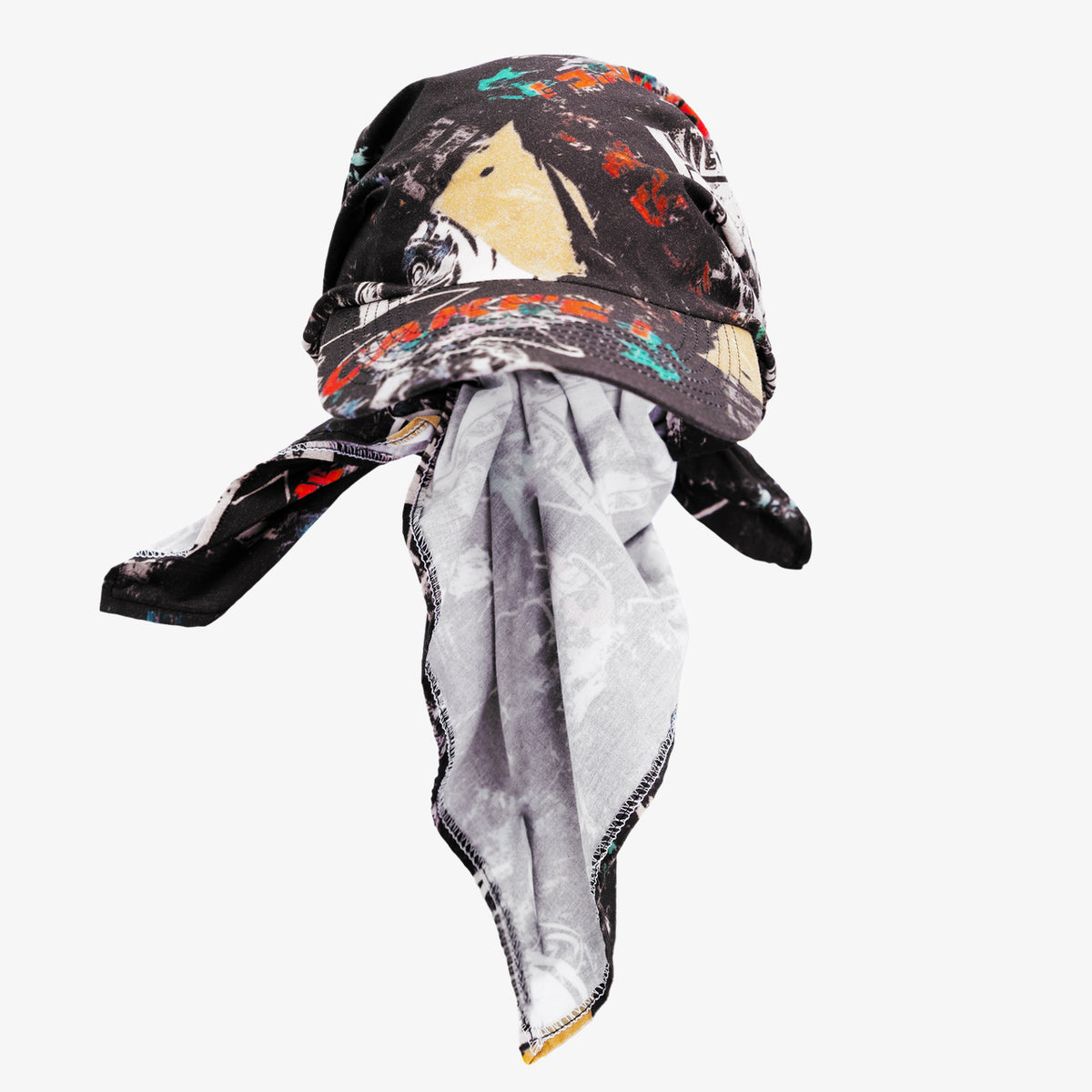 Carpet Rag Bandana Hat (Black)
